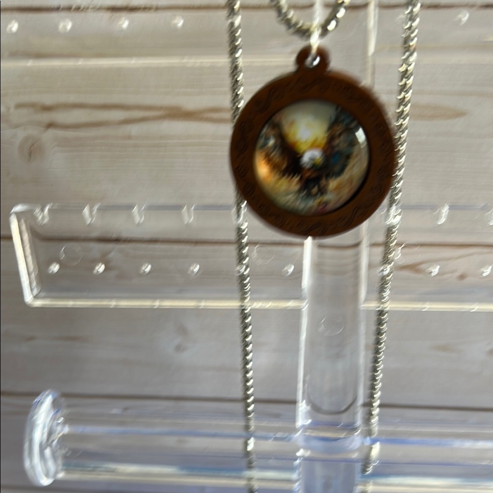 Vintage Pendant Necklace with Chain